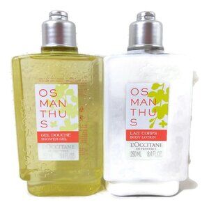 L'Occitane Limited Edition Osmanthus Body Lotion & Shower Gel 250ML New